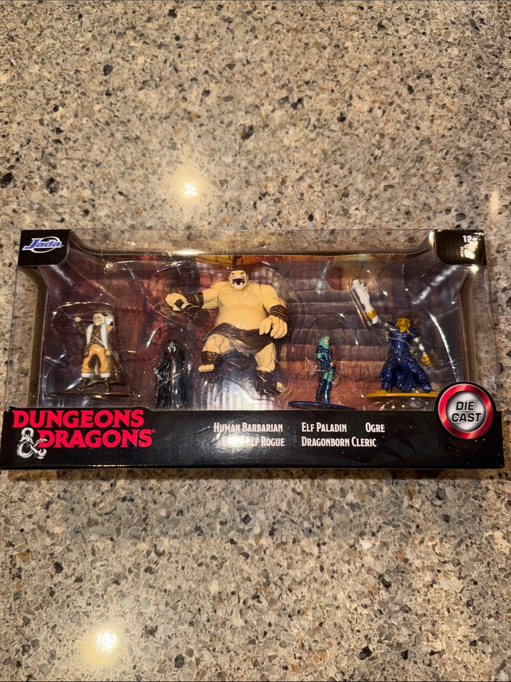 Dungeon & Dragons Die-Cast Figure Set - Multicolor
